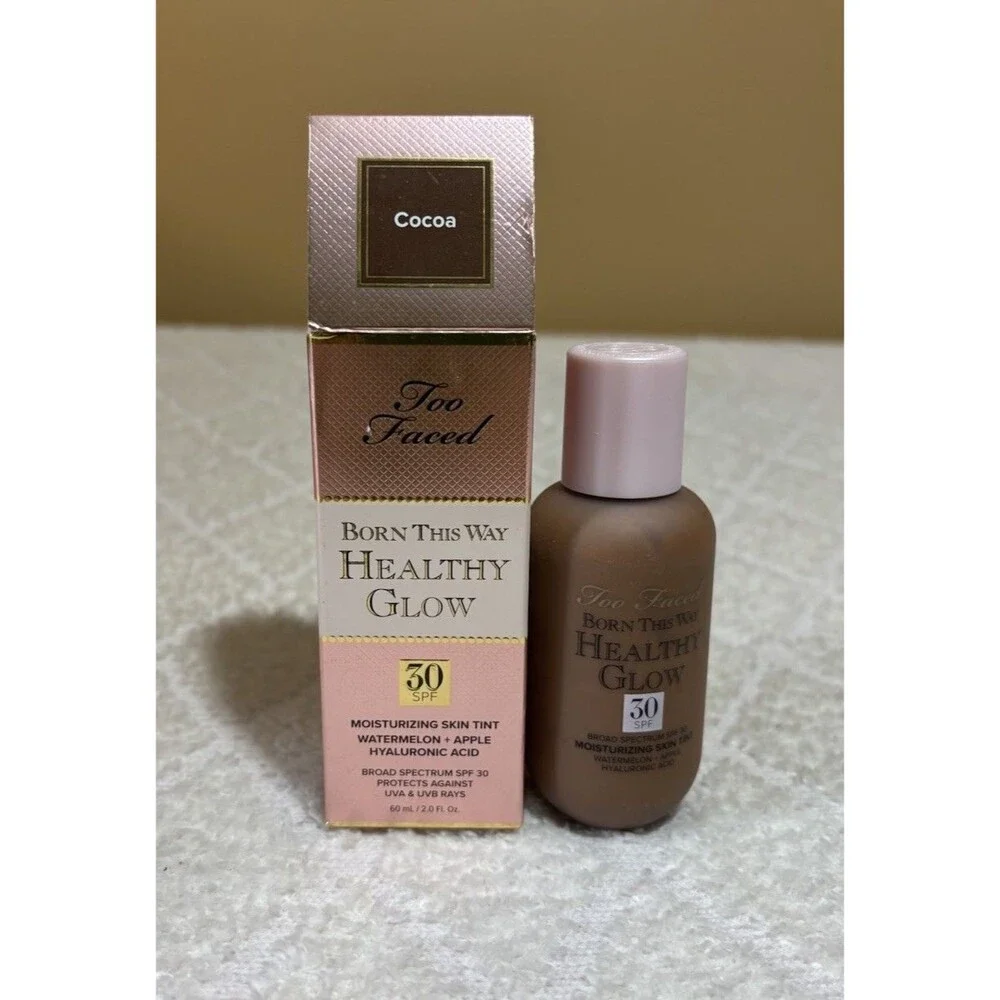 Too Faced Born This Way Healthy Glow Moisturizing Skin Tint SPF 30 Cocoa